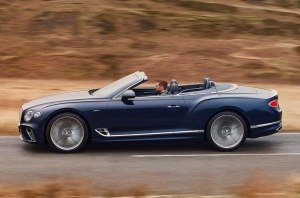 Новый Continental GT Speed «сорвало» крышу