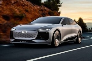 Новый электрокар Audi A6 e-tron слили перед премьерой