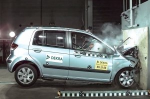 Ретро краш-тест Hyundai Getz