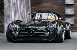 Винтажный Mercedes 300 SL превратили в рестамод