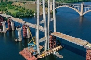 Вантовый мост в Запорожье будет самым большим в Украине