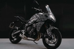 Тизер туристчиеского мотоцикла Triumph Tiger Sport 660 2022 (фото)