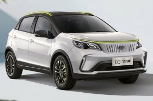 Geely представил новый электрический кроссовер Geometry EX3