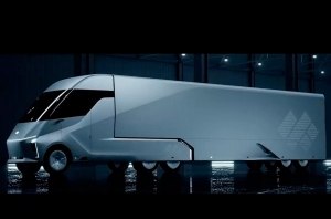 Китайский Baidu разработал конкурента электрической фуры Tesla Semi Китайский Baidu разработал конкурента электрической фуры Tesla Semi