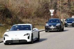 Электрический Macan замечен в компании «Тайкана» Электрический Macan замечен в компании «Тайкана»