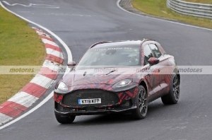 Кроссовер Aston Martin снова штурмует Нюрбургринг Кроссовер Aston Martin снова штурмует Нюрбургринг