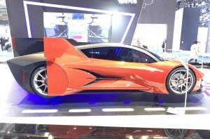 Представлен новый электрический суперкар GT от компании Jiguan Automobile