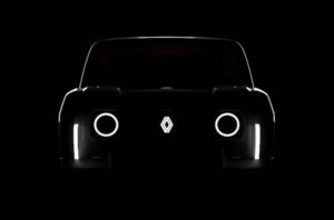 Новый электрокар Renault в стиле ретро