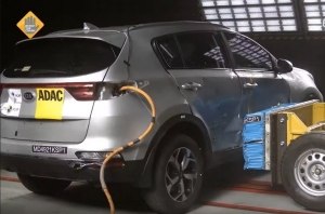 KIA Sportage с треском провалил краш-тесты (видео)