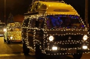 Колонна классических автомобилей Volkswagen украсит мероприятие Twinkle Light 2021