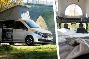 Представлен полностью электрический автодомом на базе Mercedes EQV