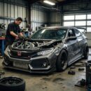 После ДТП владелец honda civic вложил около $30 тысяч в обновление автомобиля